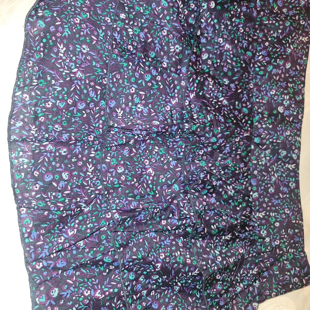 Express ruffled miniskirt